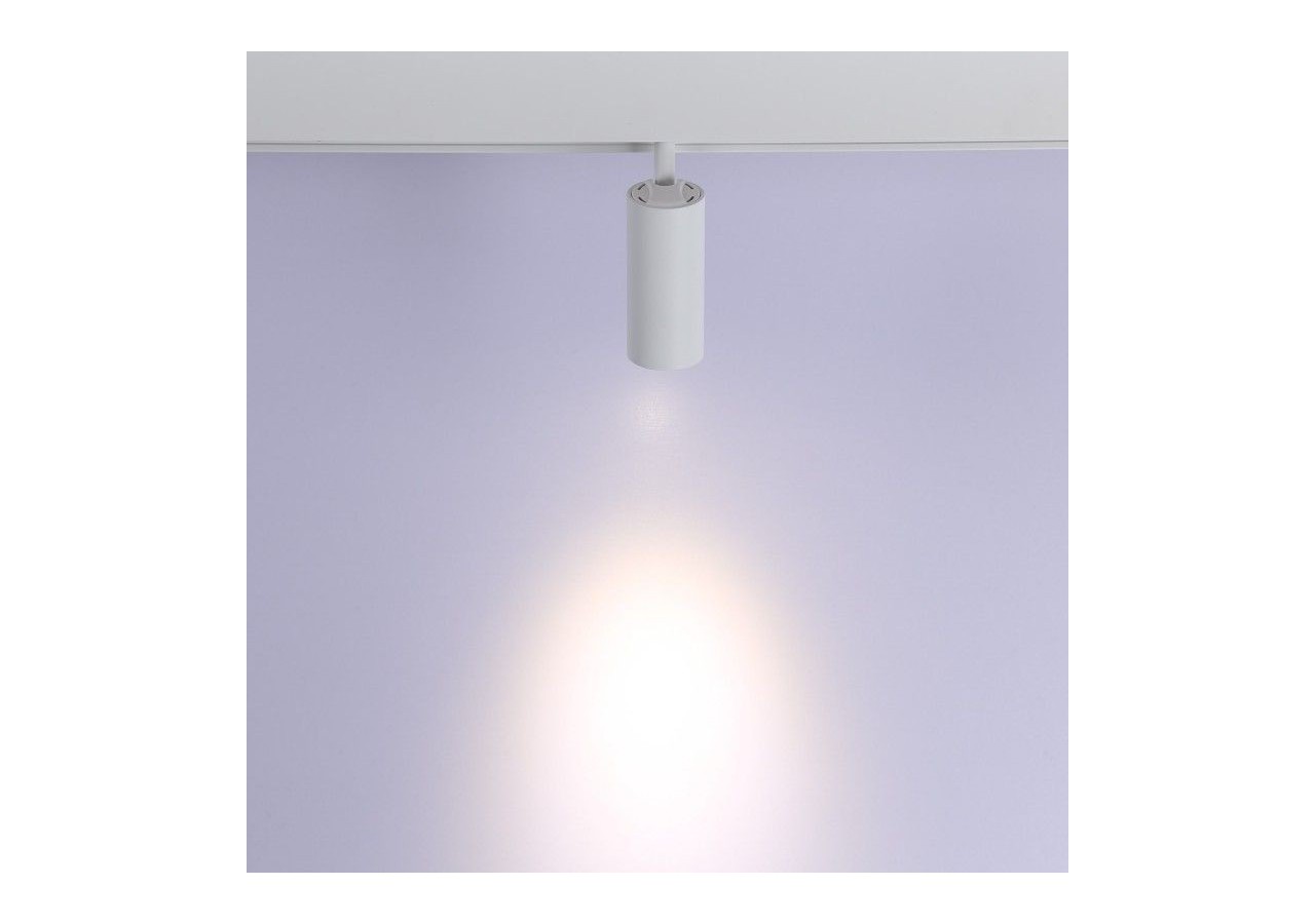 Spot LED sur rail magnétique 48V-6W-Blanc - PMC-6W-B-BN - Barcelona LED