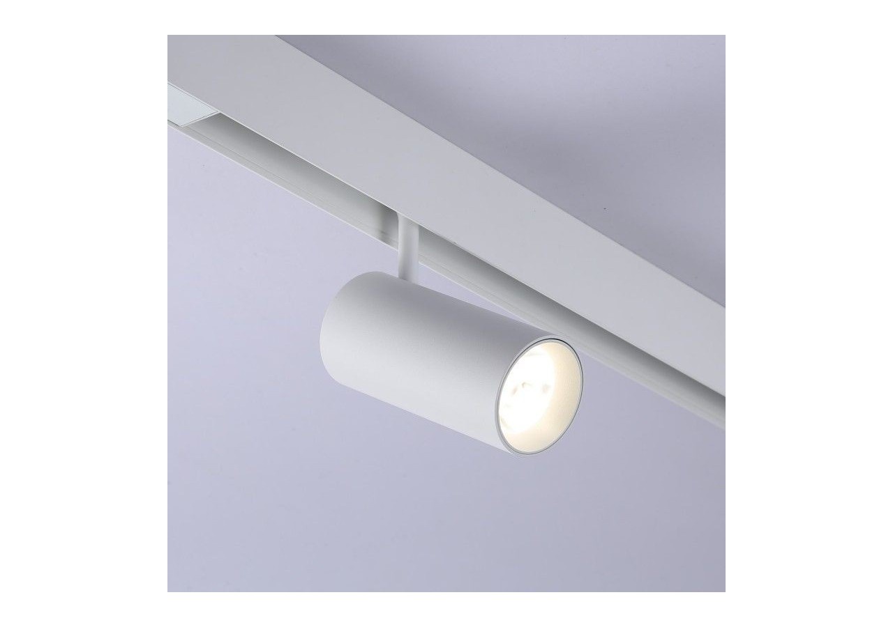 Spot LED sur rail magnétique 48V-18W-Blanc - PMC-18W-B-BN - Barcelona LED
