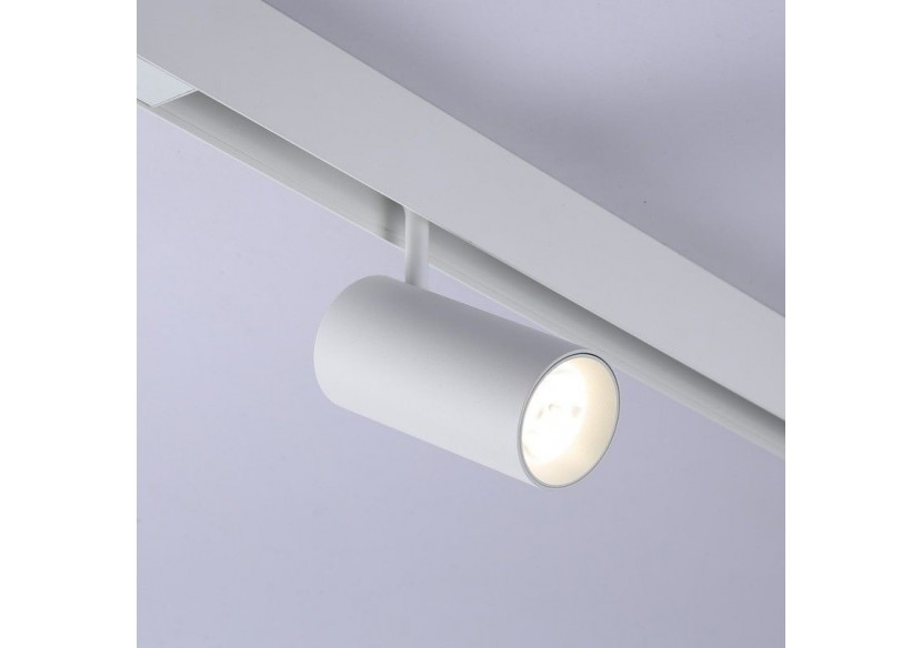 Spot LED sur rail magnétique 48V-18W-Blanc - PMC-18W-B-BN - Barcelona LED