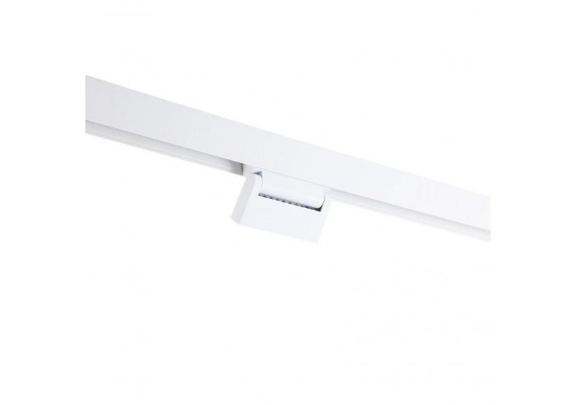 Spot LED linéaire orientable sur rail magnétique 48V-6W-UGR16-Blanc - PML-6WU18-B-BC - Barcelona LED