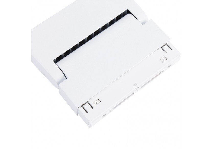 Spot LED linéaire orientable sur rail magnétique 48V-6W-UGR16-Blanc - PML-6WU18-B-BC - Barcelona LED