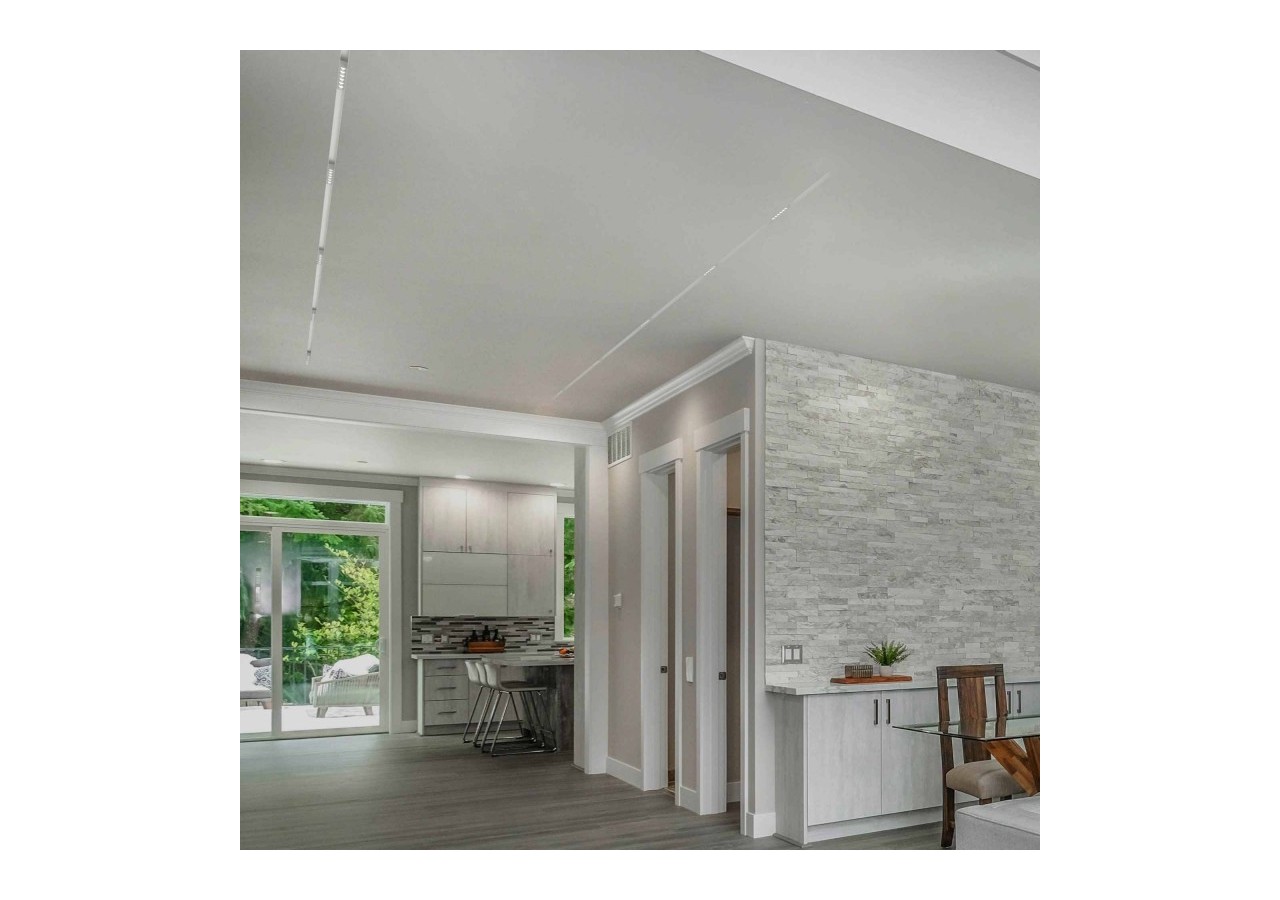 Spot LED linéaire sur rail magnétique 48V-6W-UGR 16-Blanc - LM-112U18-B-BN - Barcelona LED