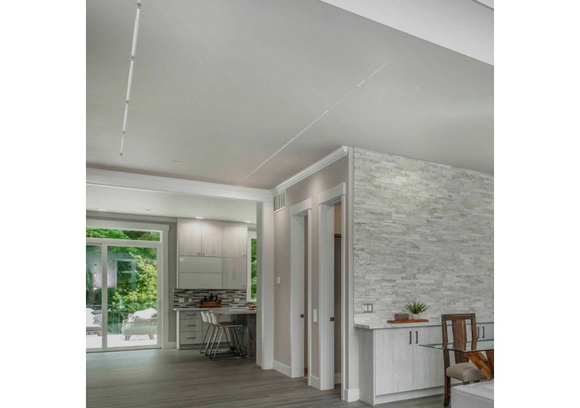 Spot LED linéaire sur rail magnétique 48V-6W-UGR 16-Blanc - LM-112U18-B-BN - Barcelona LED