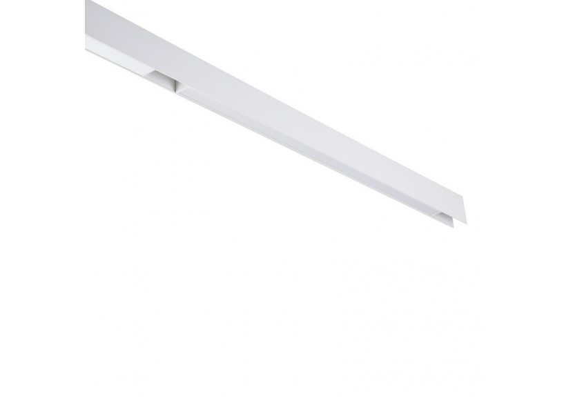 Spot LED linéaire opale sur rail magnétique 48V-20W-Blanc - LM-600-B-BN - Barcelona LED