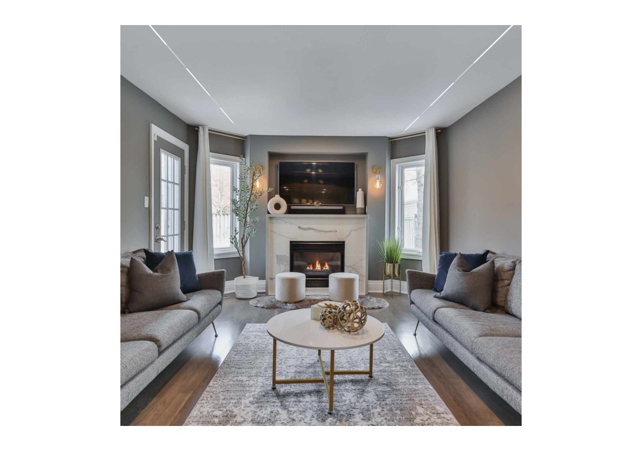 Spot LED linéaire opale sur rail magnétique 48V-20W-Blanc - LM-600-B-BN - Barcelona LED