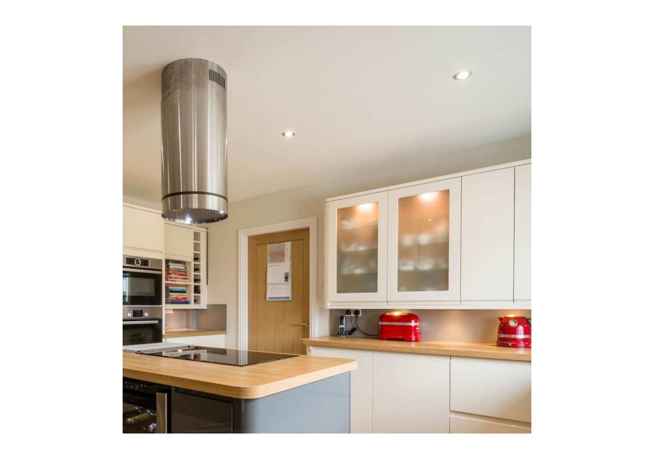 10x Collerette downlight orientable argent diamètre 90mm et Ampoule GU10 5W et Douille GU10 - K981-R-G-BF-10 - Barcelona LED