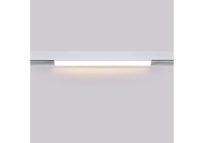 Spot LED linéaire opale sur rail magnétique 48V-10W-Blanc - LM-300-B-BC - Barcelona LED
