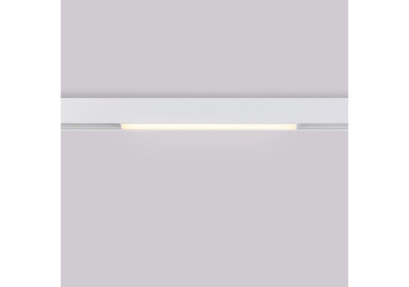 Spot LED linéaire opale sur rail magnétique 48V-10W-Blanc - LM-300-B-BC - Barcelona LED