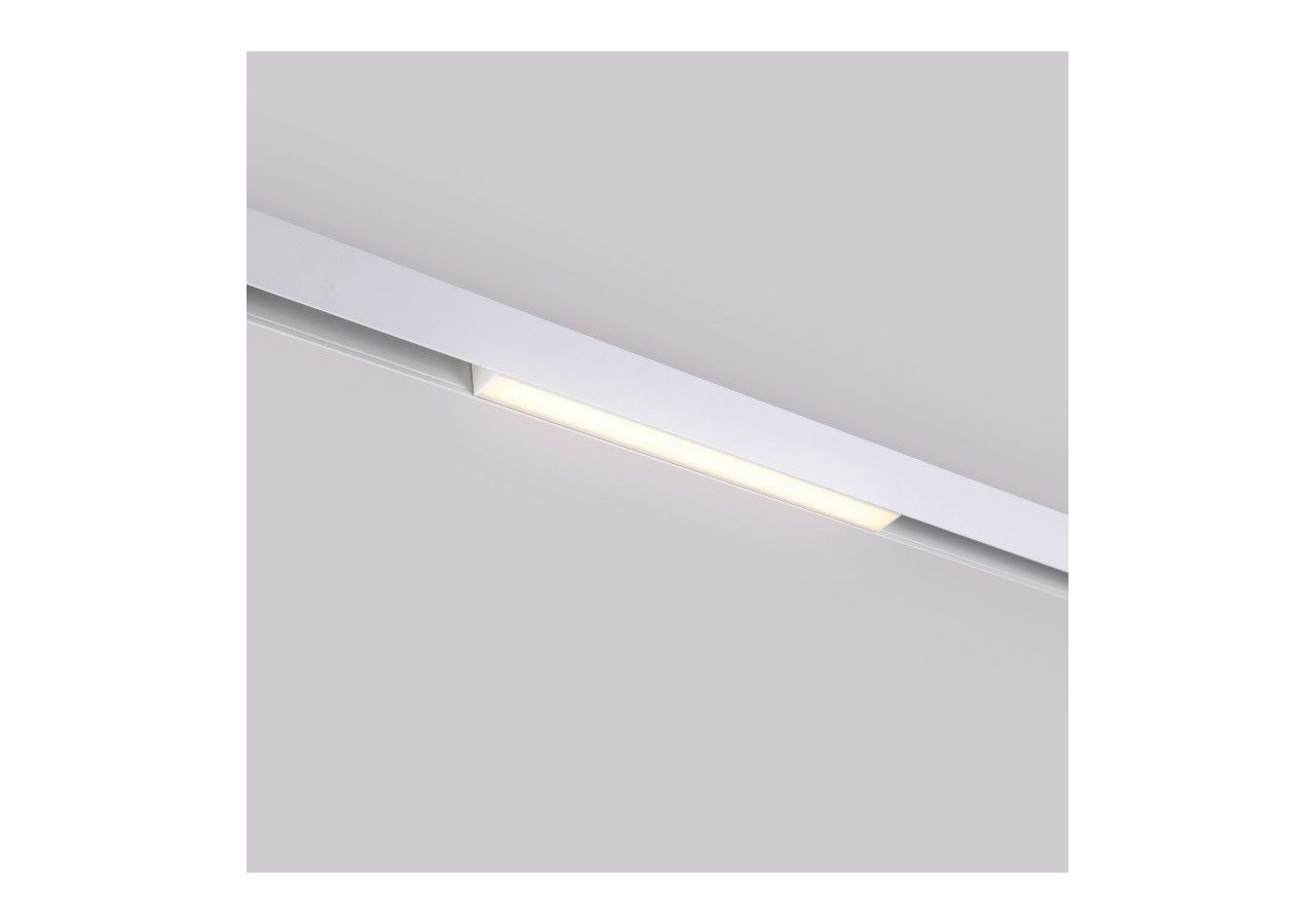 Spot LED linéaire opale sur rail magnétique 48V-10W-Blanc - LM-300-B-BC - Barcelona LED