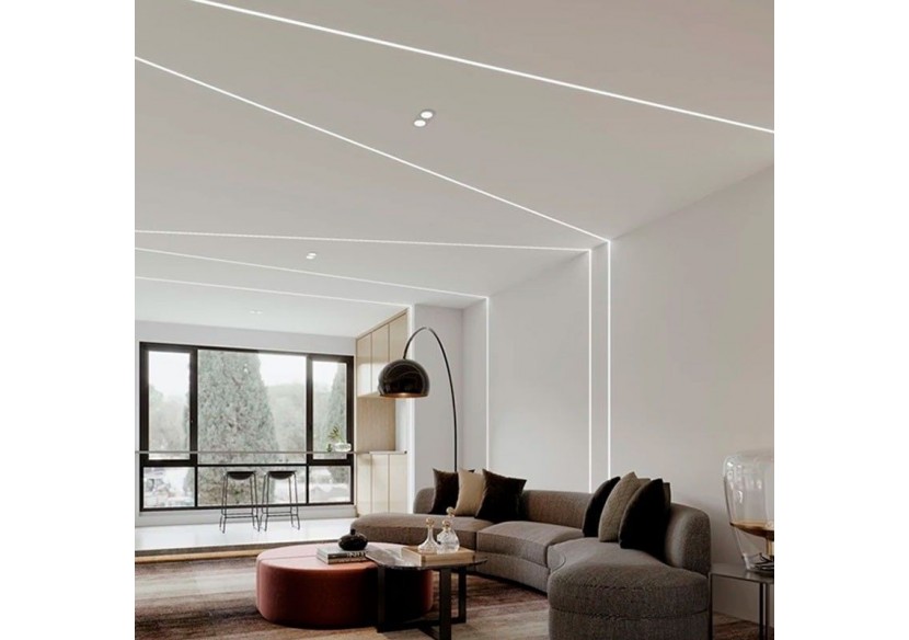 Néon LED flexible 24V DC-5x11mm-5m-Kit complet-11W/m-320 LED/m-IP67-À courbure verticale - N511-5M-BF - Barcelona LED