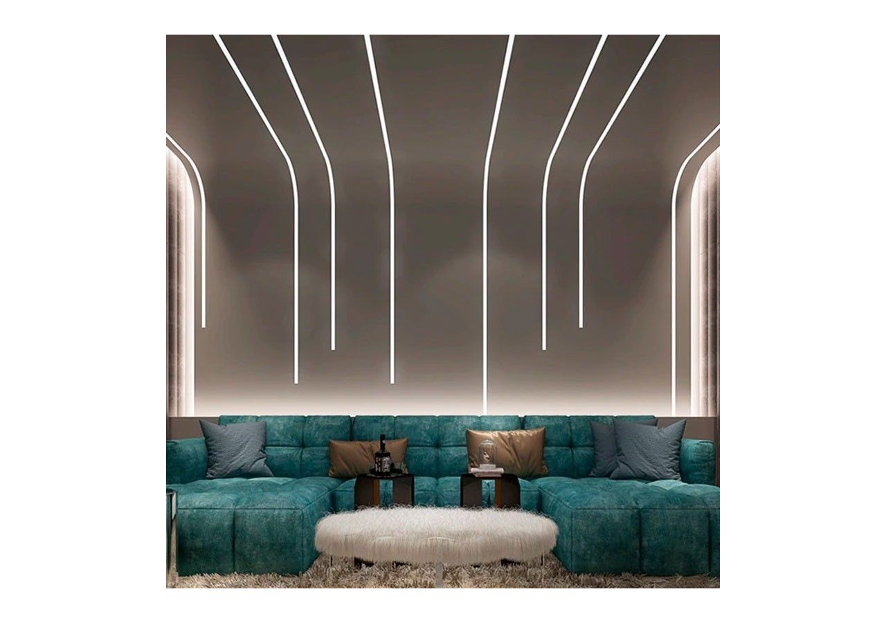 Néon LED flexible 24V DC-5x11mm-5m-Kit complet-11W/m-320 LED/m-IP67-À courbure verticale - N511-5M-BF - Barcelona LED