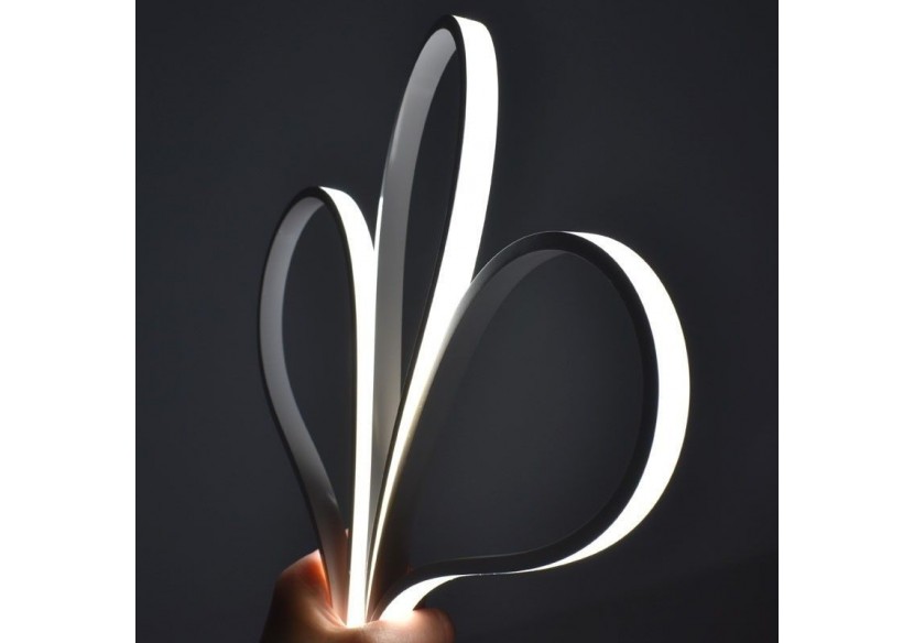 Néon LED flexible 24V DC-5x11mm-5m-Kit complet-11W/m-320 LED/m-IP67-À courbure verticale - N511-5M-BF - Barcelona LED