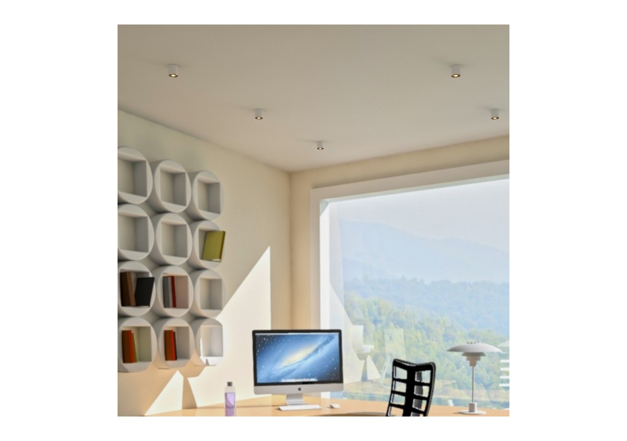 Applique plafond LED 8W-UGR18-Driver Eaglerise - B1322-B-BC - Barcelona LED