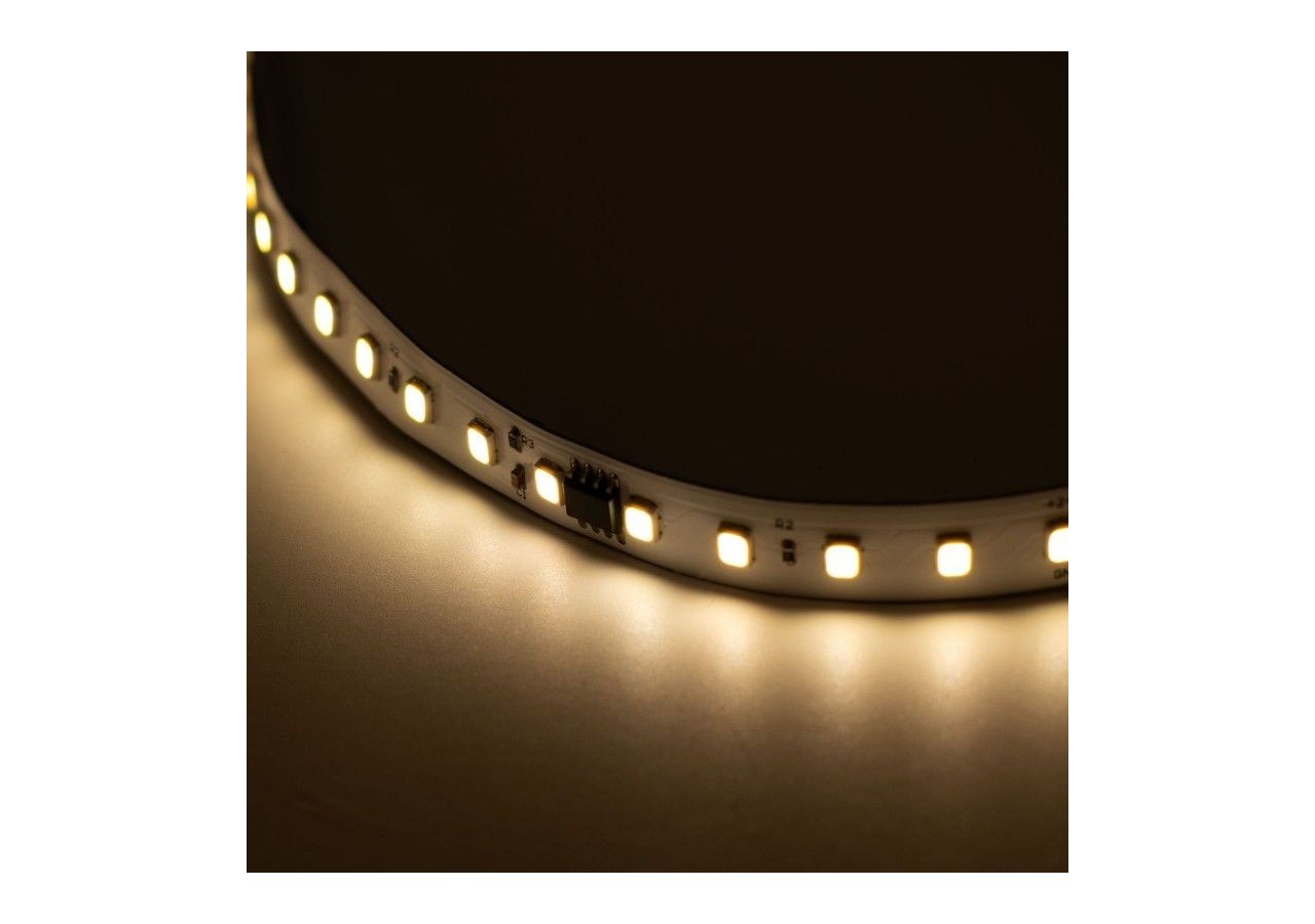 Ruban LED monochrome intelligent IC 24V DC-15W/m-IP20-120LED/m-Largeur 10mm-10m - B1577-BN - Barcelona LED