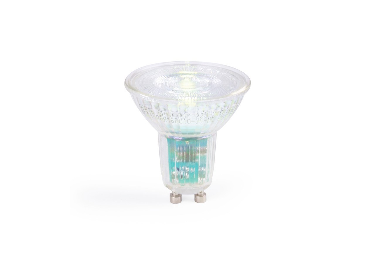 Ampoule LED GU10 6W verre-800lm-PAR16-36 degrés - BSC1-PAR16GU10-36-BF - Barcelona LED