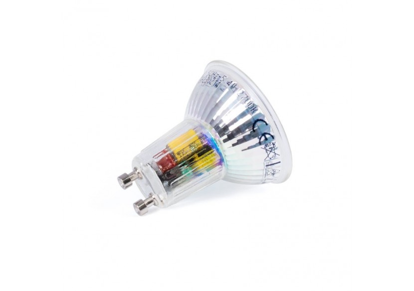Ampoule LED GU10 5,4W verre-740lm-PAR16-100 degrés - BSC1-PAR16GU10-100-BC - Barcelona LED