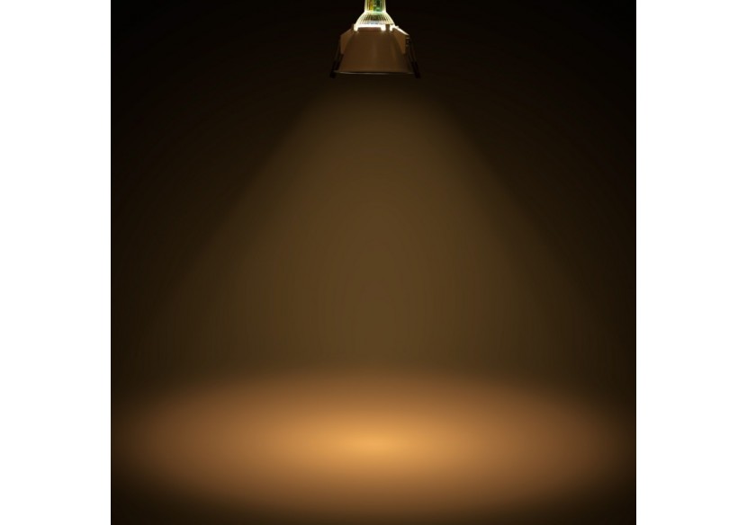 Ampoule LED GU10 5,4W verre-740lm-PAR16-100 degrés - BSC1-PAR16GU10-100-BC - Barcelona LED