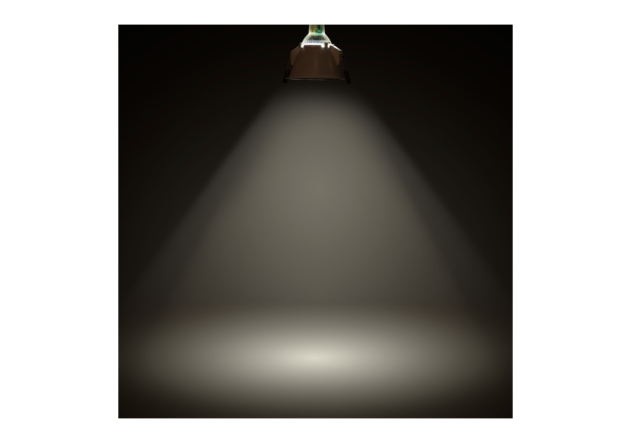 Ampoule LED GU10 5,4W verre-740lm-PAR16-100 degrés - BSC1-PAR16GU10-100-BN - Barcelona LED