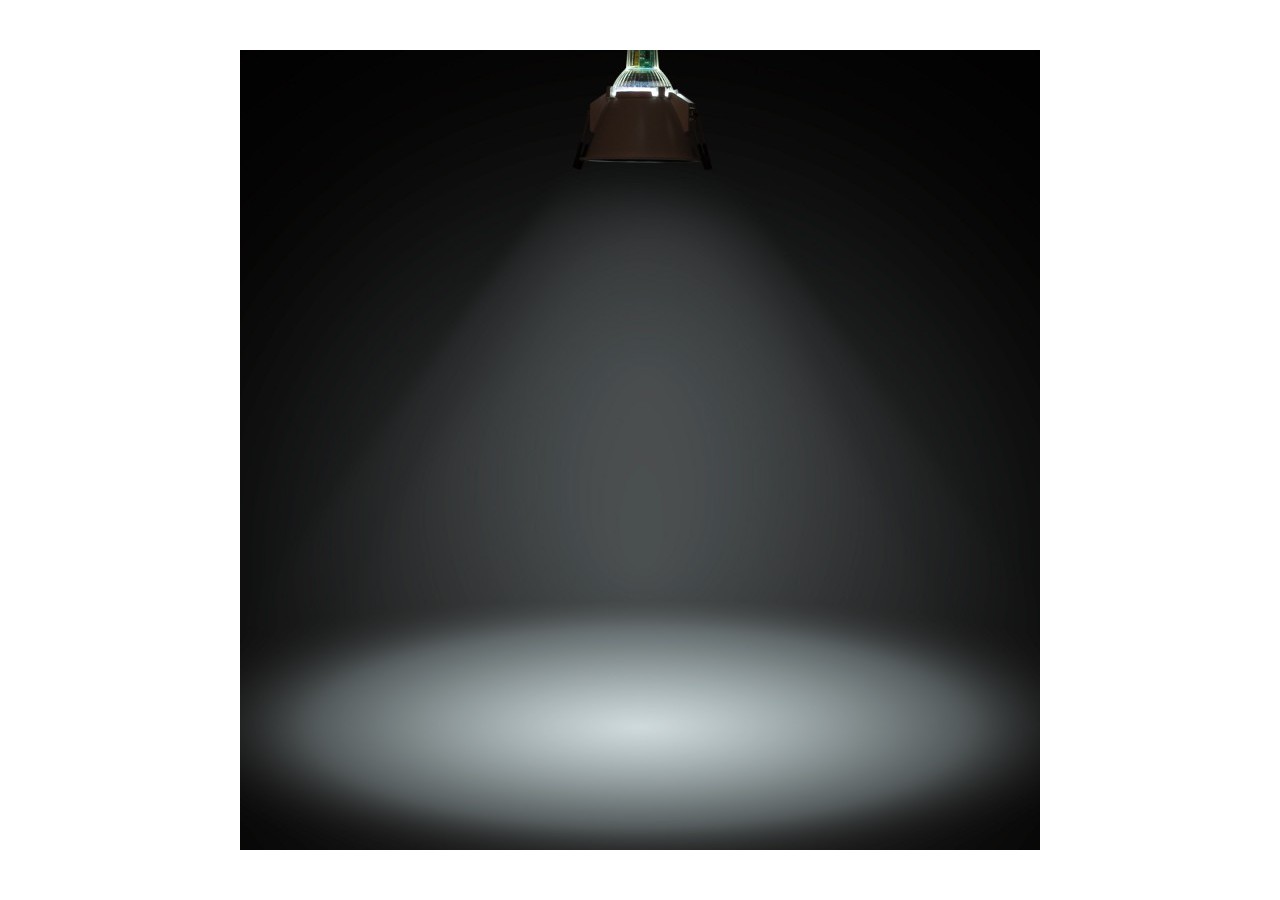 Ampoule LED GU10 5,4W verre-740lm-PAR16-100 degrés - BSC1-PAR16GU10-100-BF - Barcelona LED