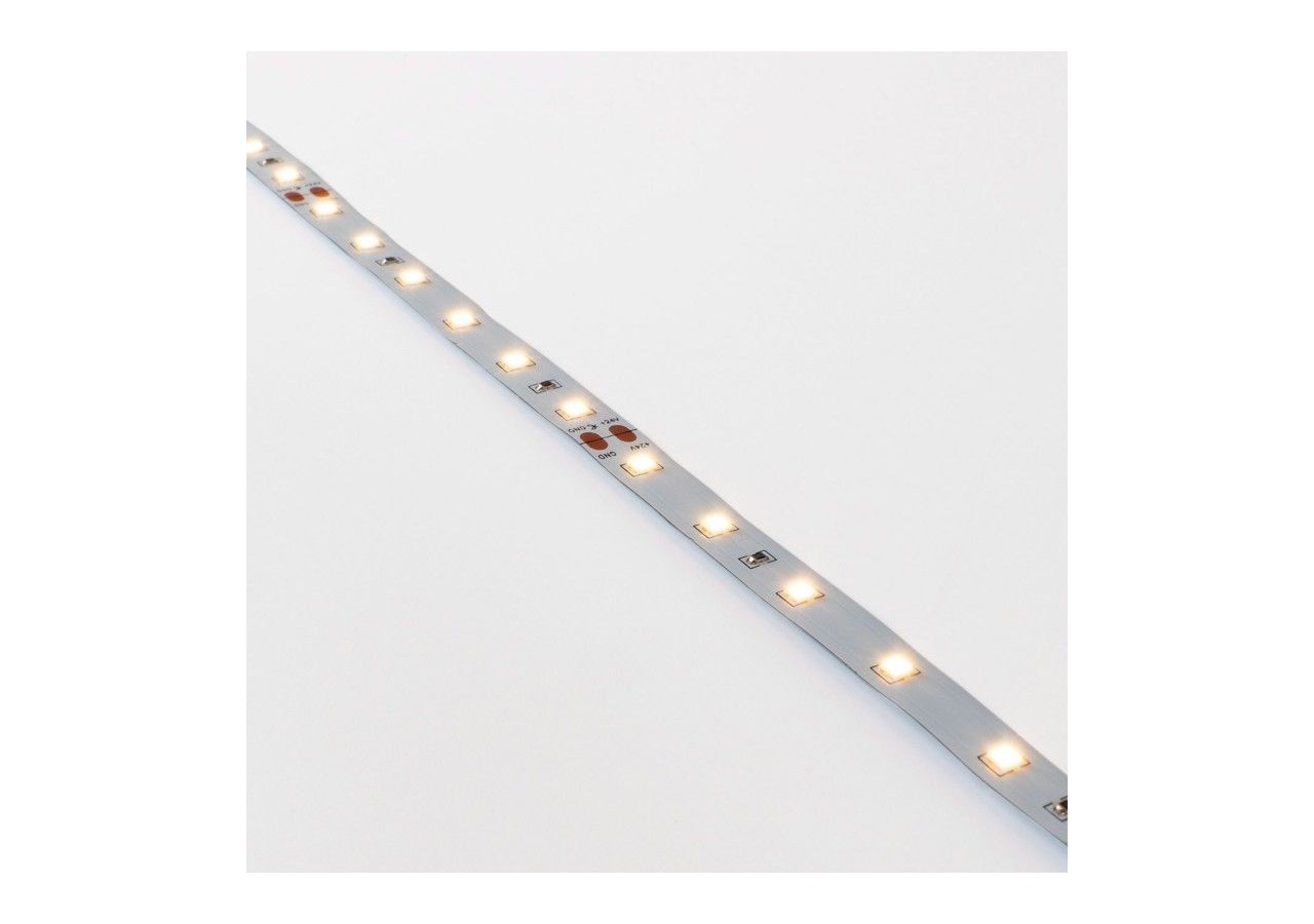 Ruban LED 24V DC-12W/m-Monochrome-10mm-IP20 -5m-SMD2835 60LED/m - B1653-BN - Barcelona LED