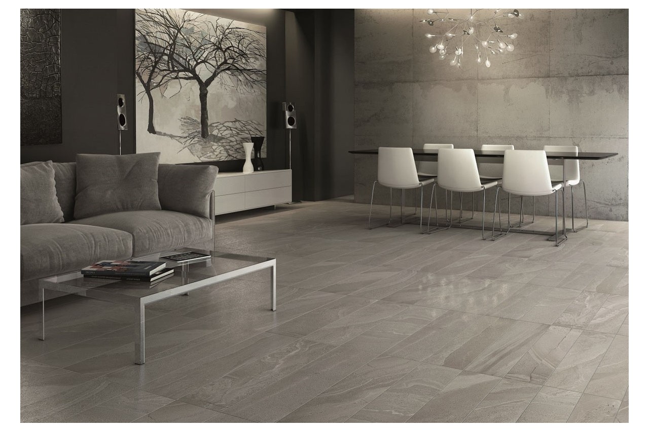 Carrelage sol et mur intérieur grès cérame Hills - Alfalux : Confort'Mat