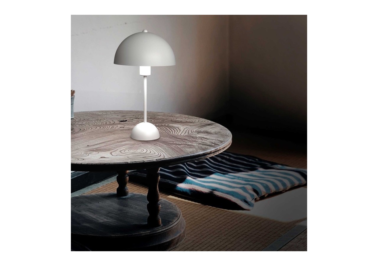 Lampe à poser design avec interrupteur et prise "Seta"-E27 - L3082-B - Barcelona LED