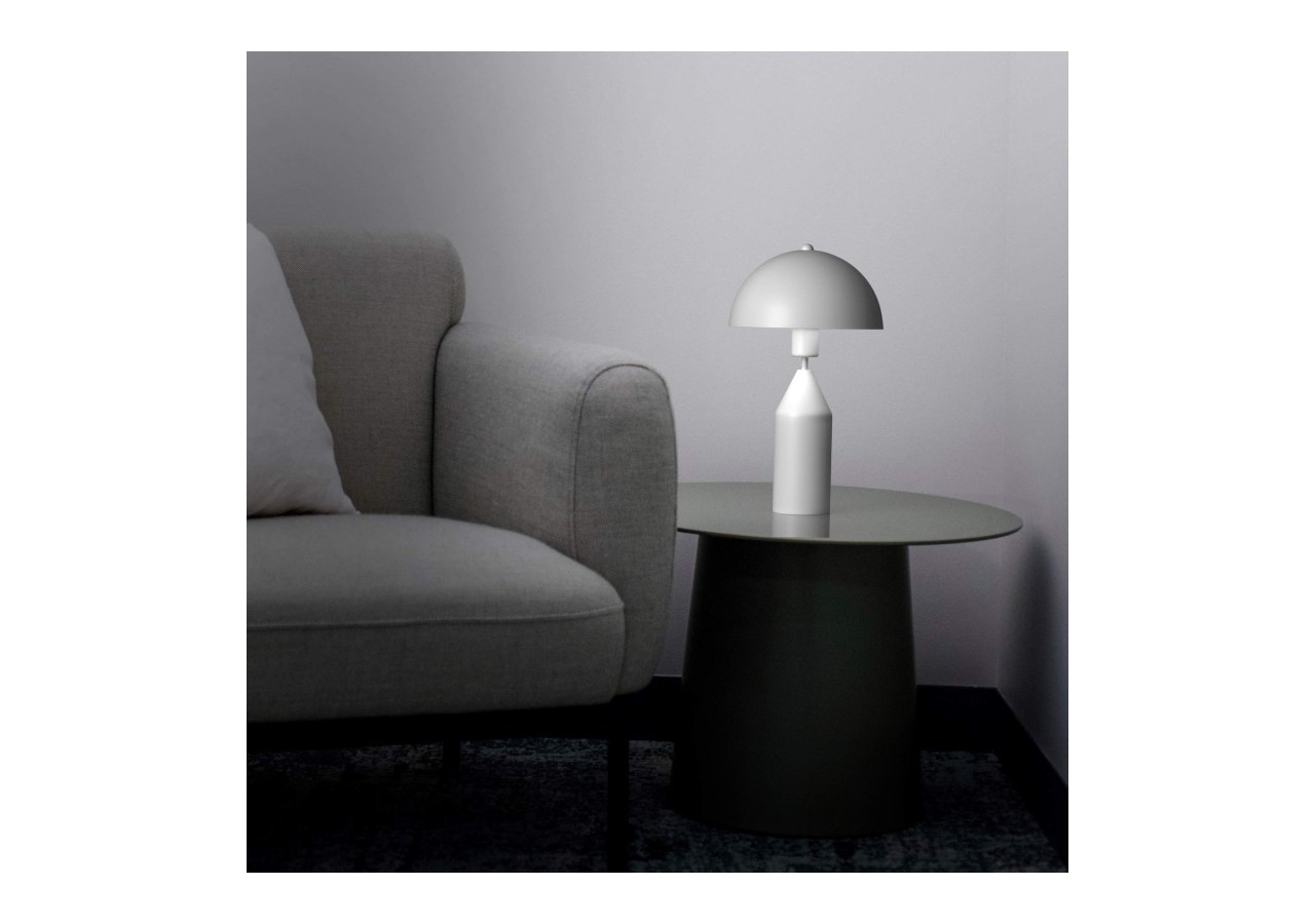 Lampe à poser en métal "Cutt"-E27 / Inspiration "Atollo" - L3083-B - Barcelona LED