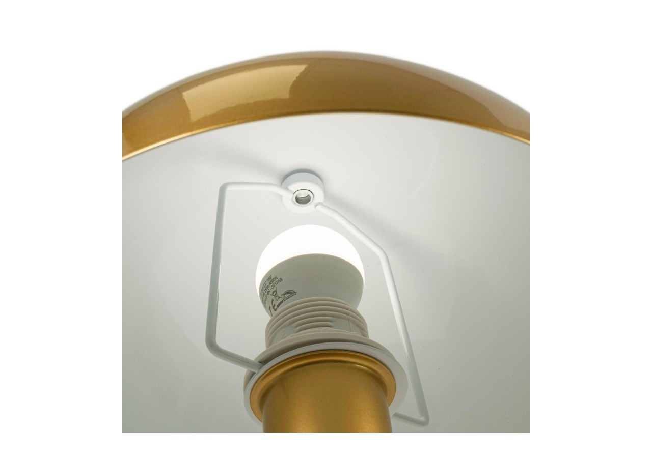 Lampe à poser en métal "Cutt"-E27 / Inspiration "Atollo" - L3083-D - Barcelona LED