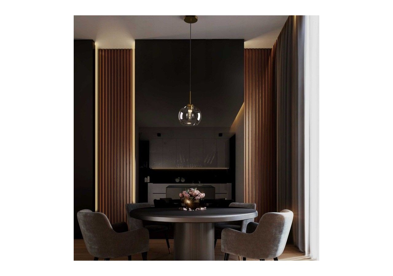 Suspension boule en verre "Cleire"-E27 - LC300-D - Barcelona LED