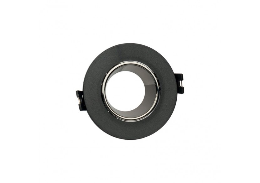 Collerette downlight ronde orientable GU10 / MR16-Faible UGR-Coupe diamètre 75 mm - B920-GN - Barcelona LED Collerette downlight ronde orientable GU10 / MR16-Faible UGR-Coupe diamètre 75 mm - B920-GN - Barcelona LED