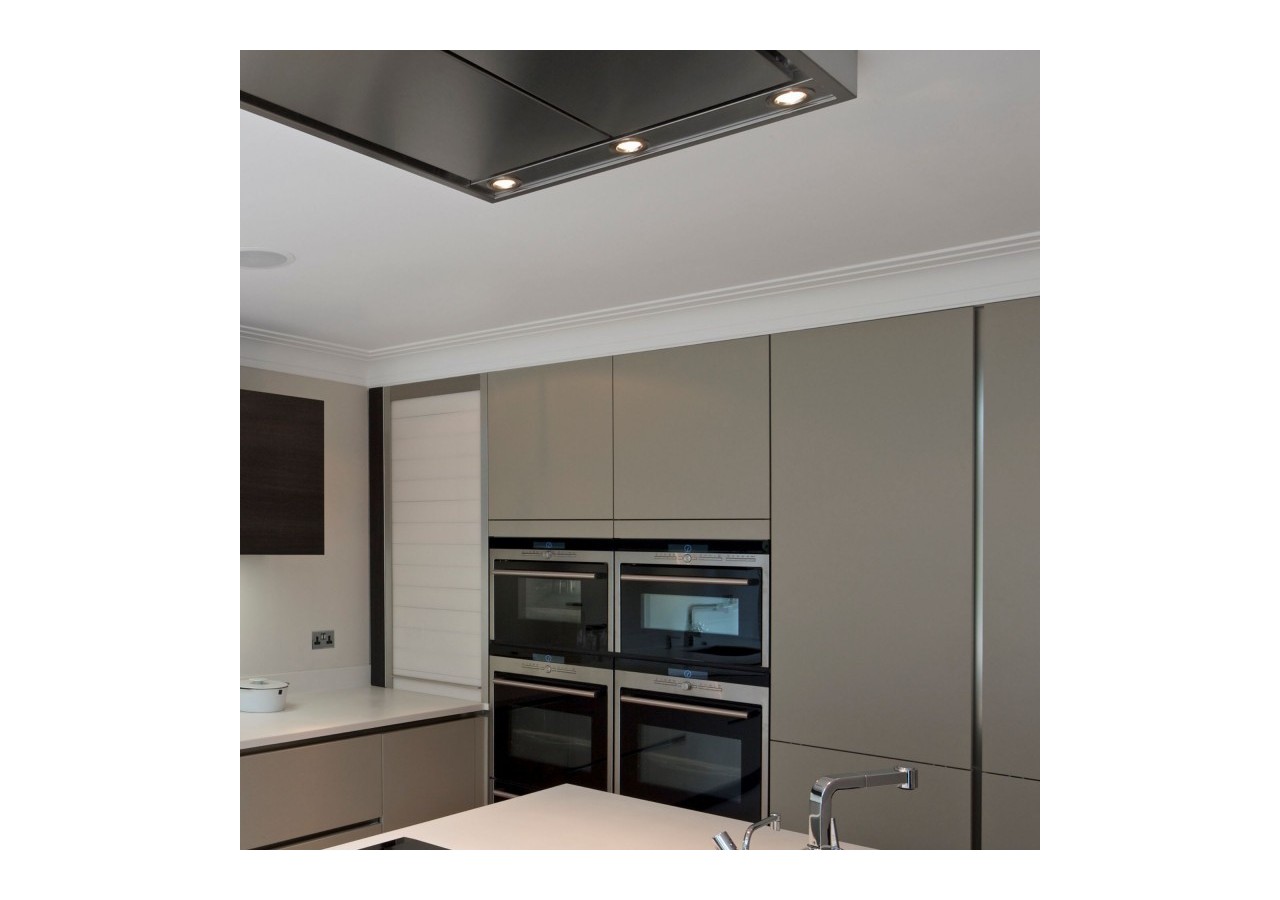 Collerette downlight ronde orientable GU10 / MR16-Faible UGR-Coupe diamètre 75 mm - B920-GN - Barcelona LED