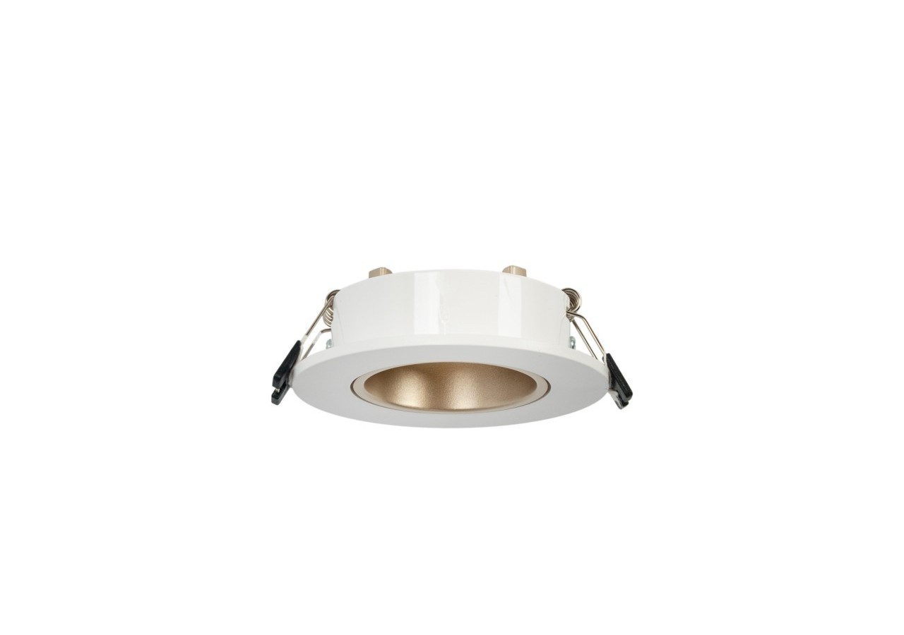 Collerette downlight ronde orientable GU10 / MR16-Faible UGR-Coupe diamètre 75 mm - B920-CB - Barcelona LED
