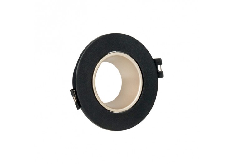 Collerette downlight ronde orientable GU10 / MR16-Faible UGR-Coupe diamètre 75 mm - B920-CN - Barcelona LED