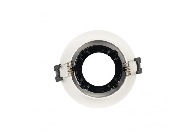 Collerette downlight ronde orientable GU10 / MR16-Faible UGR-Coupe diamètre 75 mm - B920-NB - Barcelona LED