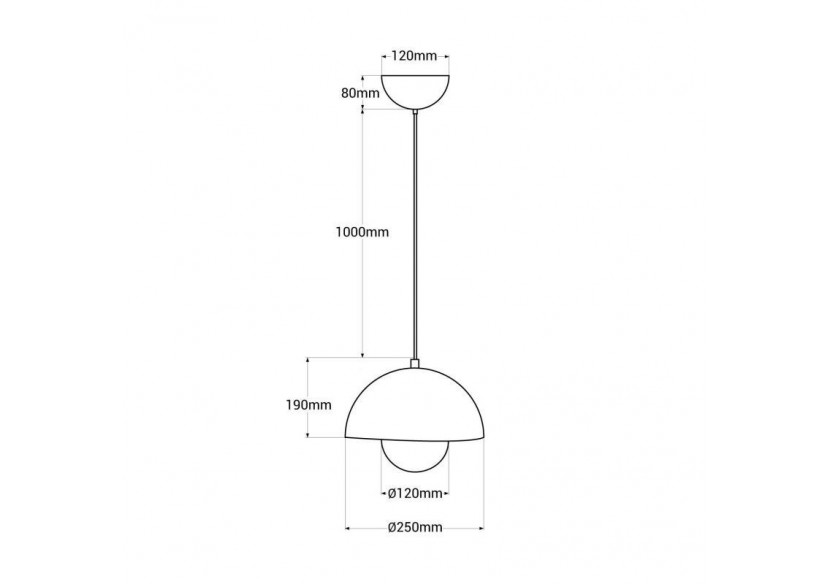 Suspension design "Deco" - L3084-N - Barcelona LED