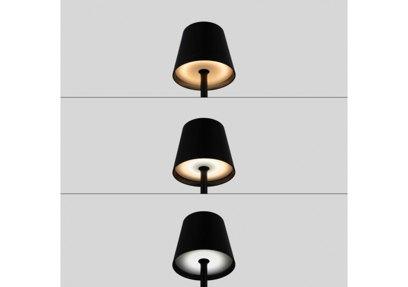 Lampe de table portable LED CCT "Laura"-1,5W-Tactile-Intensité variable - LN1001-N - Barcelona LED Lampe de table portable LED CCT "Laura"-1,5W-Tactile-Intensité variable - LN1001-N - Barcelona LED