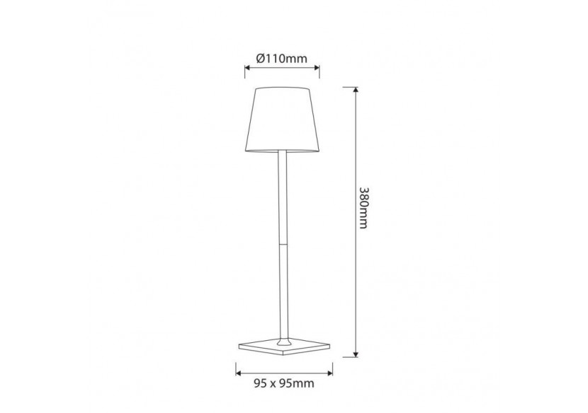 Lampe de table portable LED CCT "Laura"-1,5W-Tactile-Intensité variable - LN1001-N - Barcelona LED Lampe de table portable LED CCT "Laura"-1,5W-Tactile-Intensité variable - LN1001-N - Barcelona LED