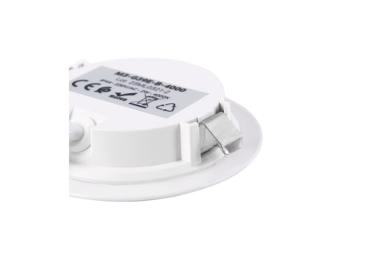 Spot LED encastré sous meuble 2W 220V AC-IP44 - M3-G39E-B-4000 - Barcelona LED