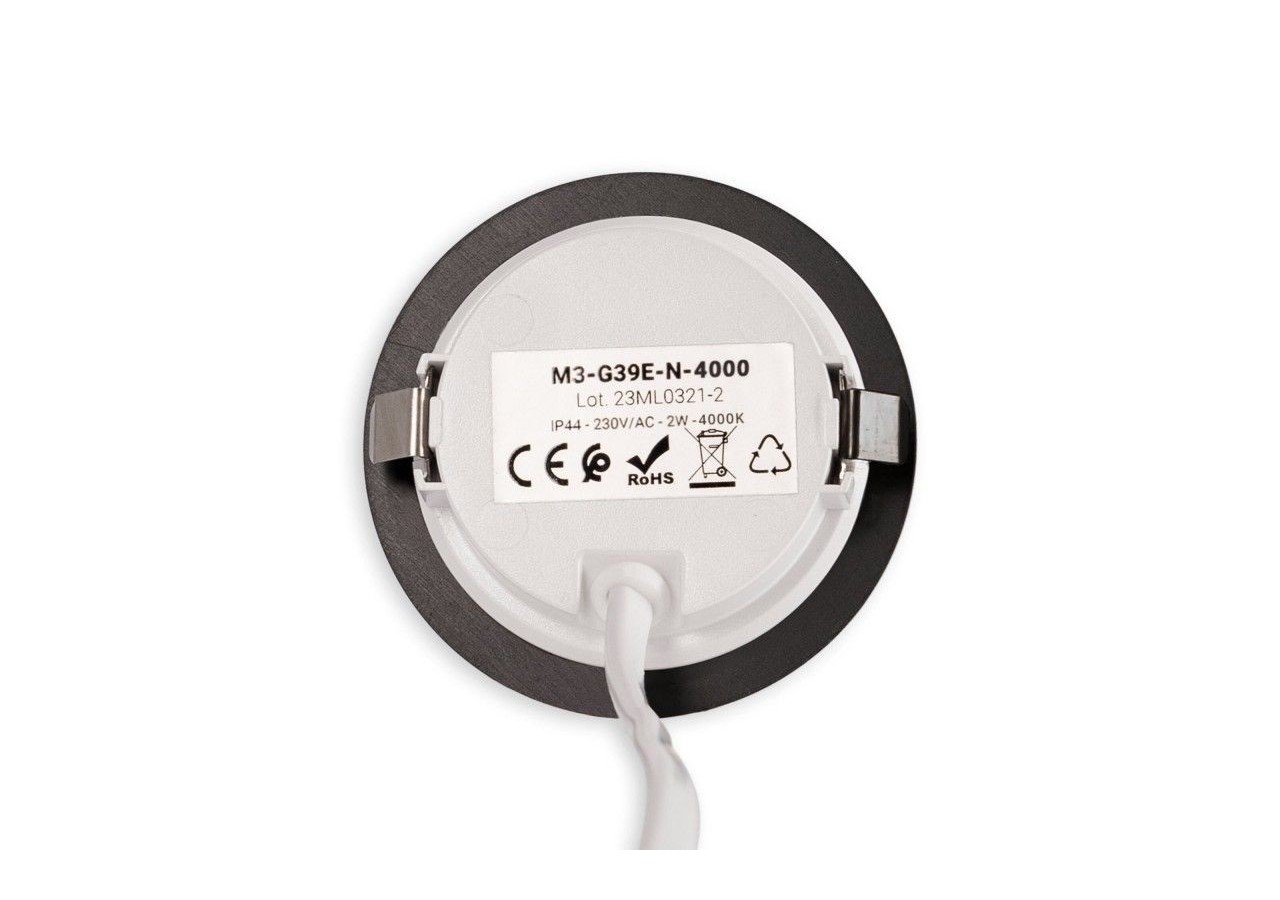 Spot LED encastré sous meuble 2W 220V AC-IP44 - M3-G39E-N-4000 - Barcelona LED