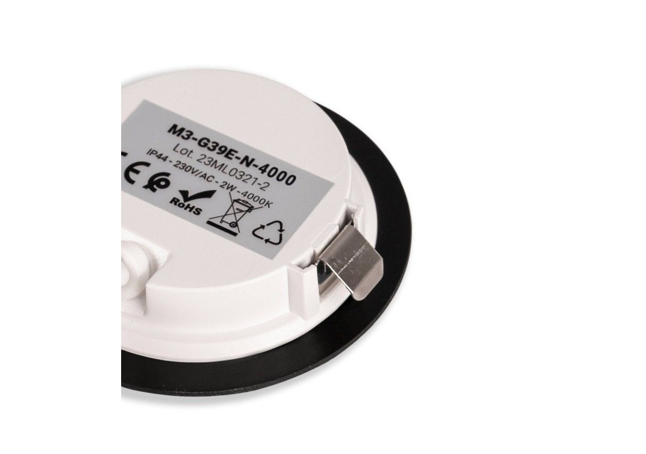 Spot LED encastré sous meuble 2W 220V AC-IP44 - M3-G39E-N-4000 - Barcelona LED