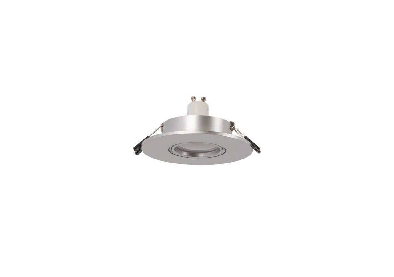 Collerette downlight ronde orientable GU10 / MR16-Coupe diamètre 75 mm - B978-R-P - Barcelona LED