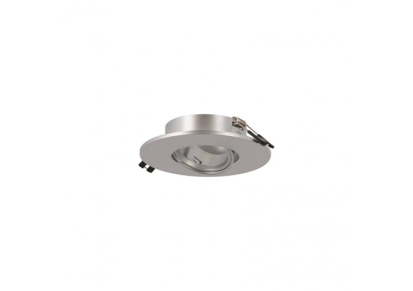 Collerette downlight ronde orientable GU10 / MR16-Coupe diamètre 75 mm - B978-R-P - Barcelona LED Collerette downlight ronde orientable GU10 / MR16-Coupe diamètre 75 mm - B978-R-P - Barcelona LED