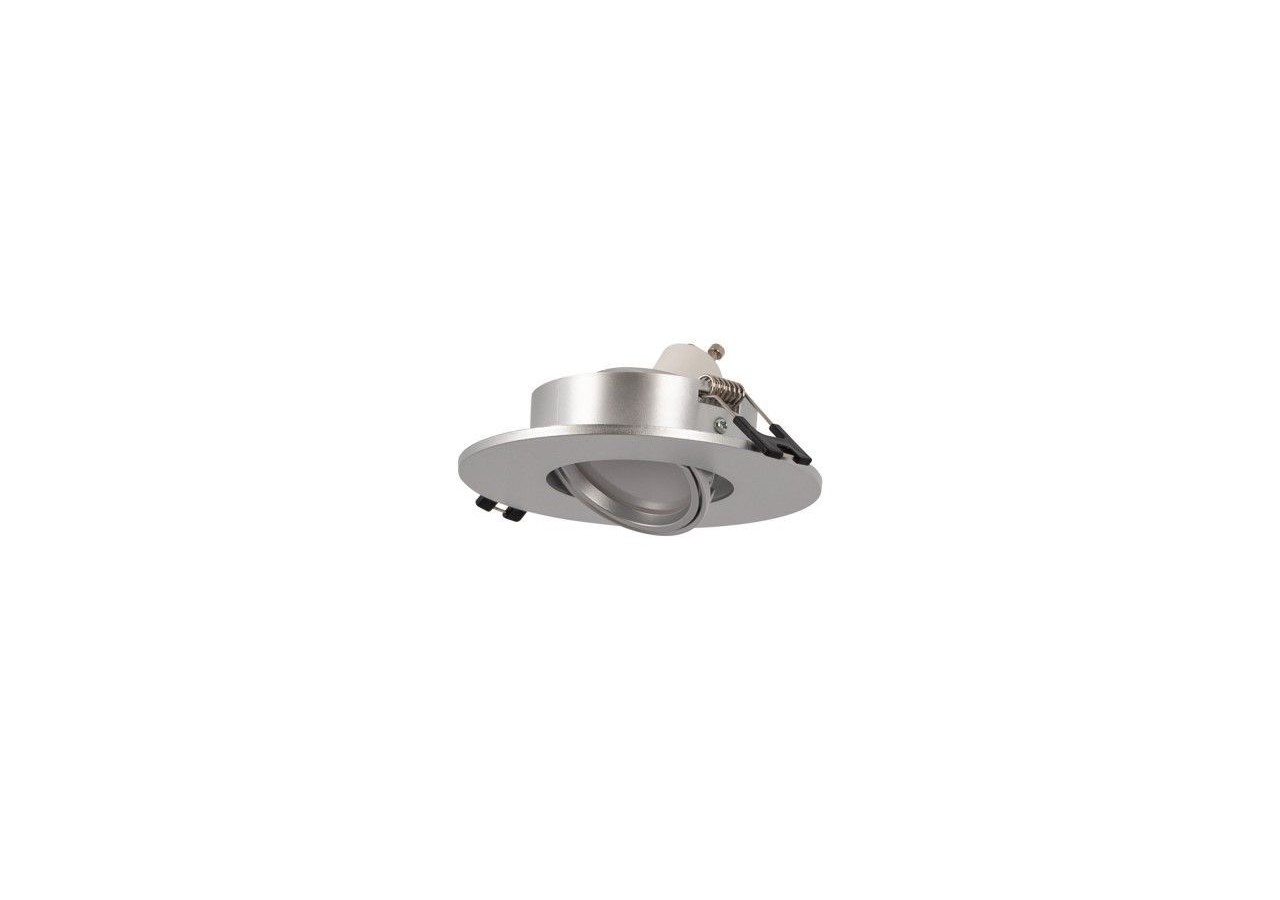 Collerette downlight ronde orientable GU10 / MR16-Coupe diamètre 75 mm - B978-R-P - Barcelona LED
