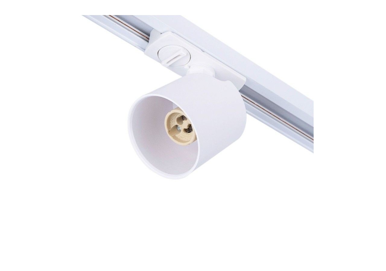 Spot sur rail monophasé avec douille GU10-AR111 - B979-B - Barcelona LED