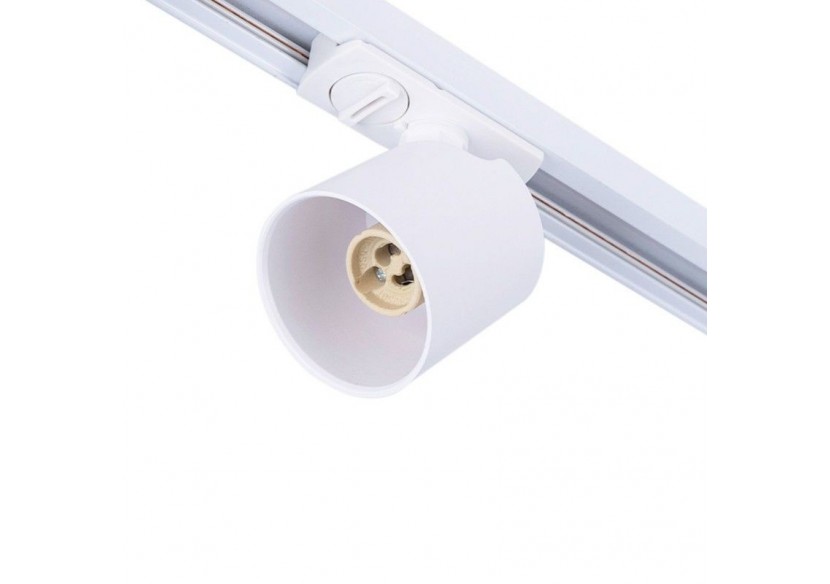 Spot sur rail monophasé avec douille GU10-AR111 - B979-B - Barcelona LED Spot sur rail monophasé avec douille GU10-AR111 - B979-B - Barcelona LED