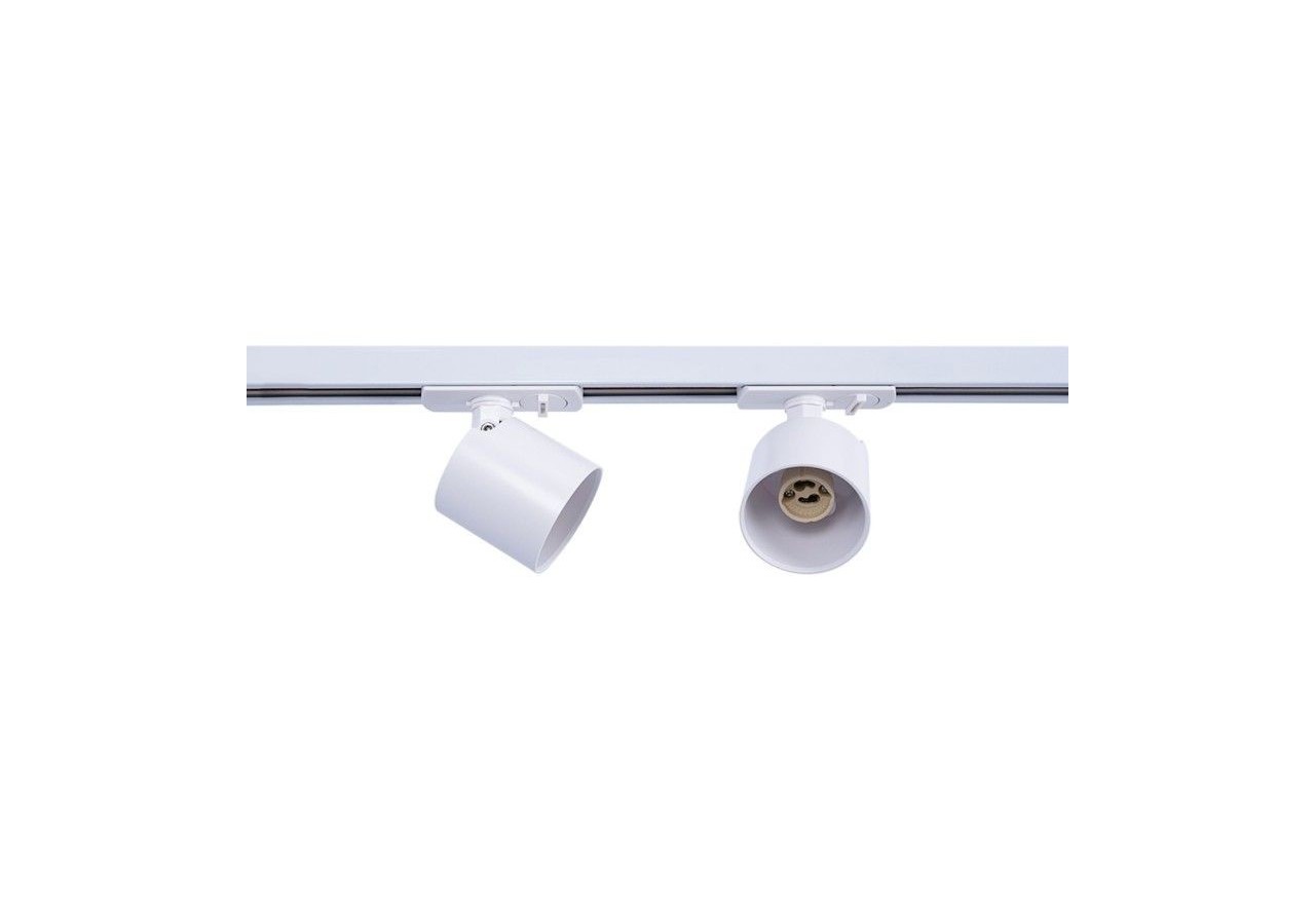 Spot sur rail monophasé avec douille GU10-AR111 - B979-B - Barcelona LED