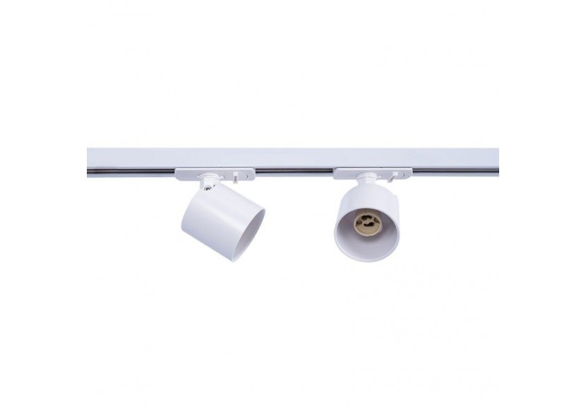 Spot sur rail monophasé avec douille GU10-AR111 - B979-B - Barcelona LED Spot sur rail monophasé avec douille GU10-AR111 - B979-B - Barcelona LED