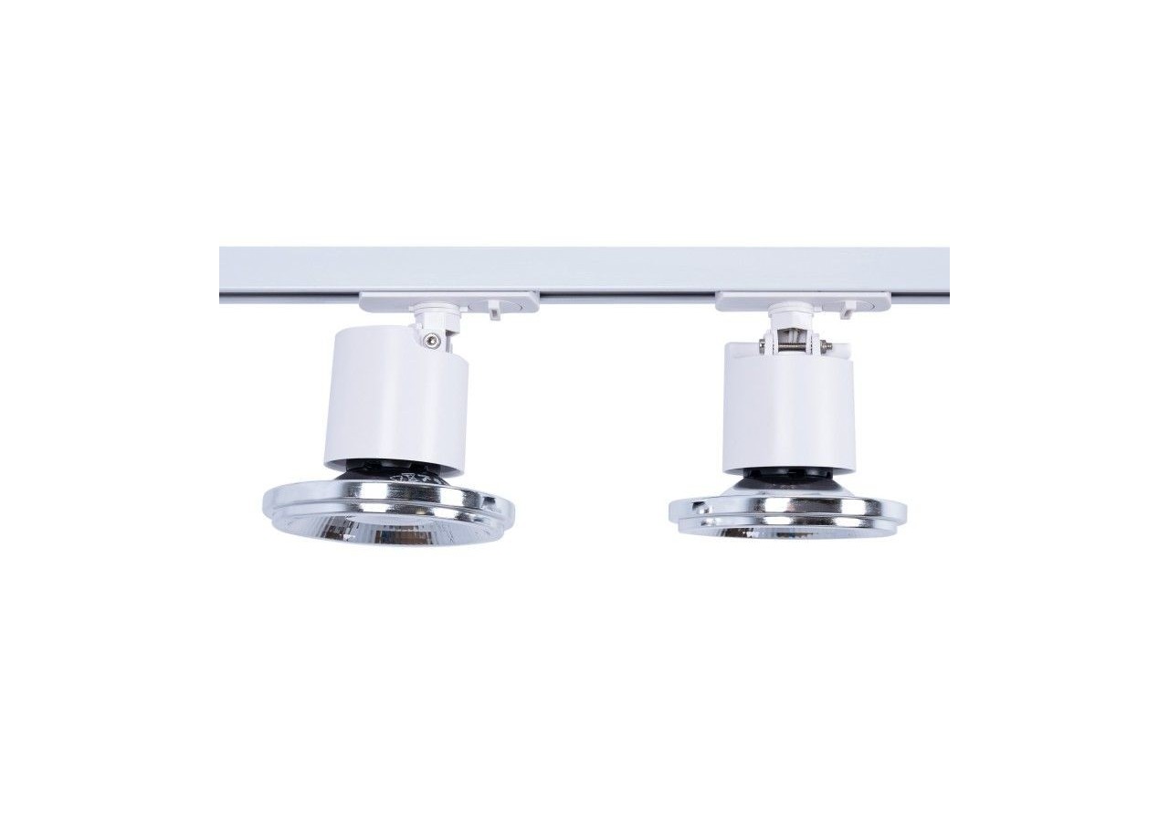Spot sur rail monophasé avec douille GU10-AR111 - B979-B - Barcelona LED