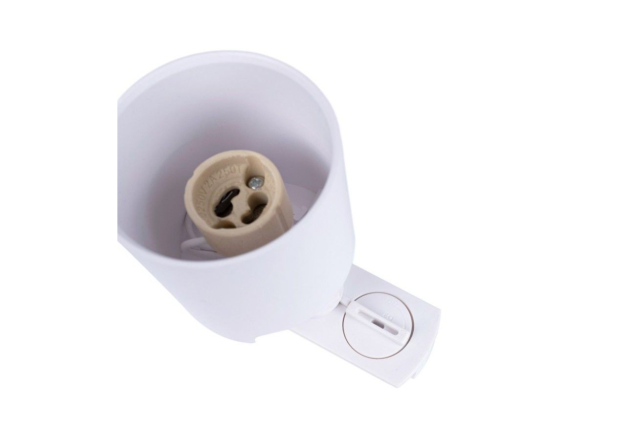 Spot sur rail monophasé avec douille GU10-AR111 - B979-B - Barcelona LED