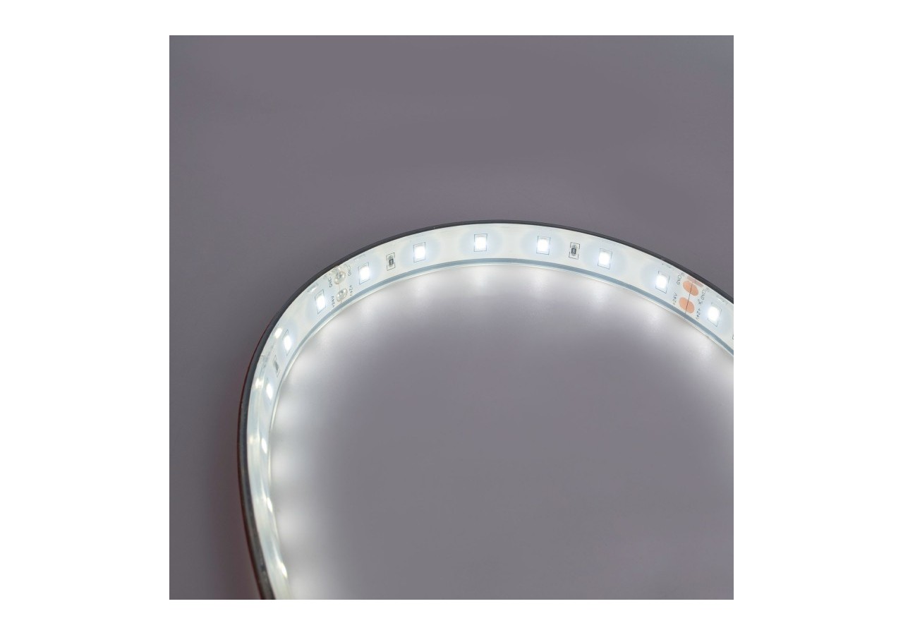 Ruban LED 24V DC-12W/m-Monochrome-12mm-IP67-5m-SMD2835 60 puces/m - B1653-IP67-BN - Barcelona LED